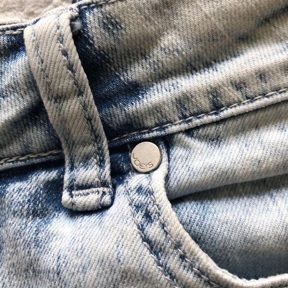 Joes Acid washes Raw hem jeans Sz 14 - Picture 4 of 6